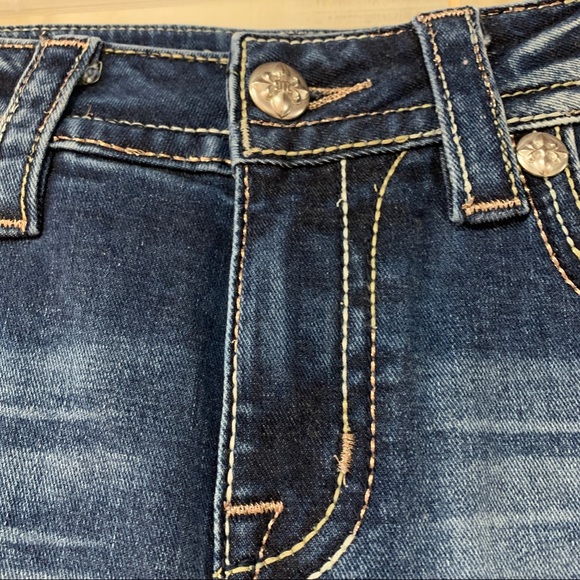 Miss Me Hailey Skinny Embellished Wings Jeans 28 - Picture 4 of 11